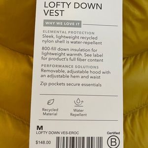 Athleta Down Vest